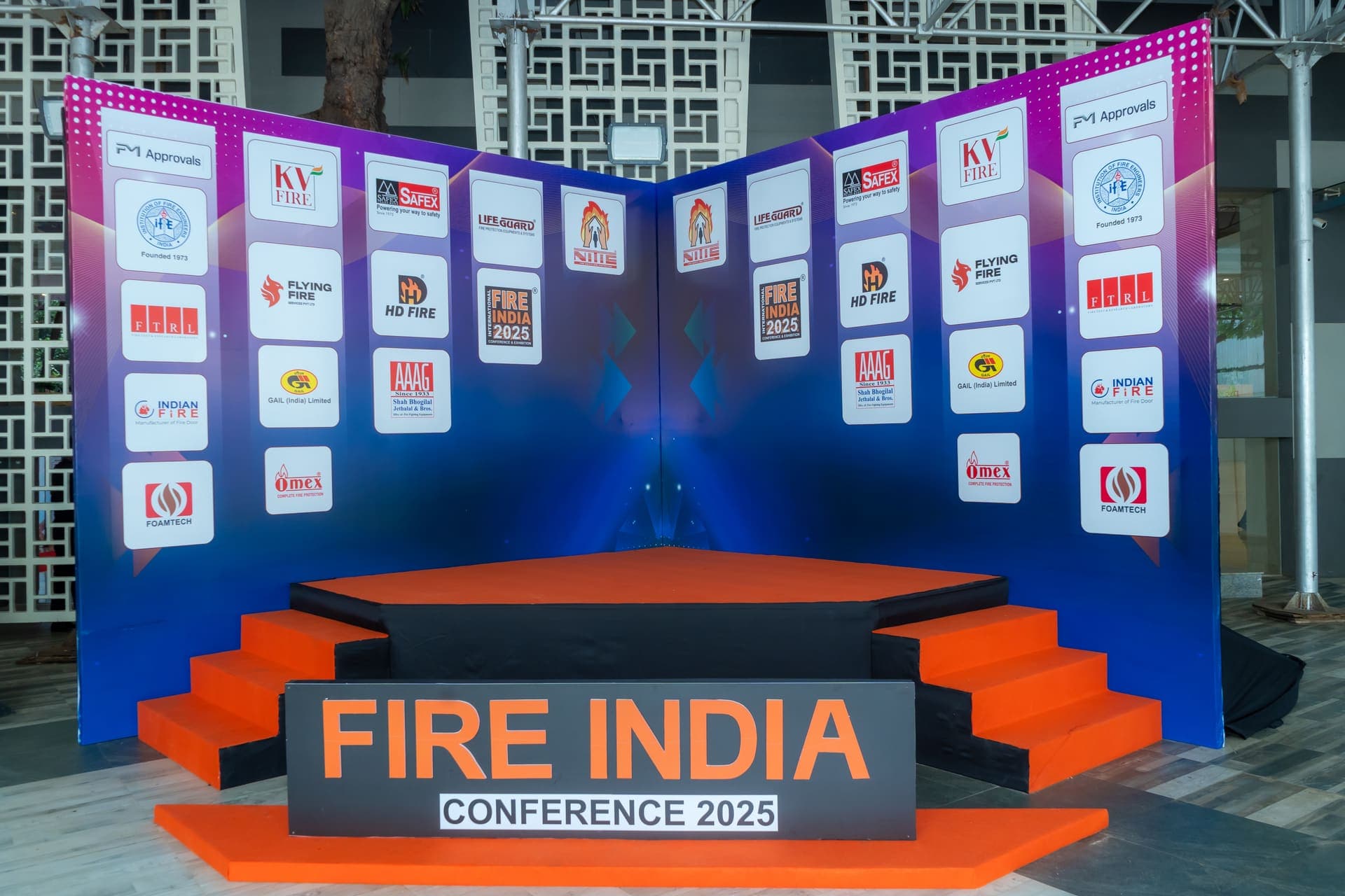 Branded sponsor environment at a past Fire India edition